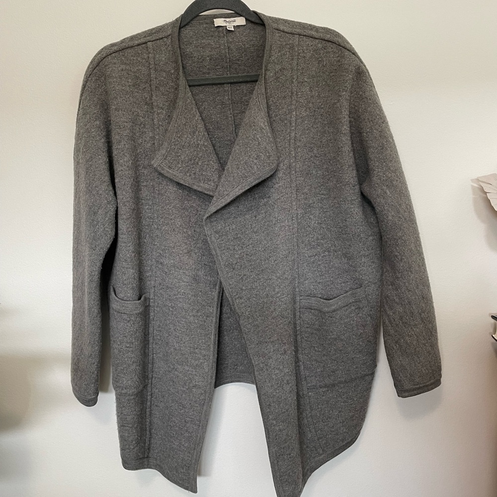Madewell Wool Sweater Jacket - Picture 2 of 7
